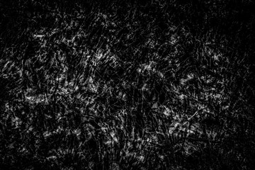 Wall Mural - Black wall background. Blank wide screen Real chalkboard background texture in college concept.