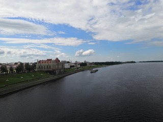 Wall Mural - river in the city