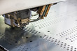 Industrial machinery, sheet metal perforation process
