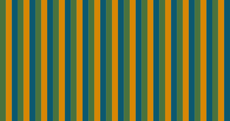 Canvas Print - Fall Colors Striped Background (Yellow, Green, Blue)