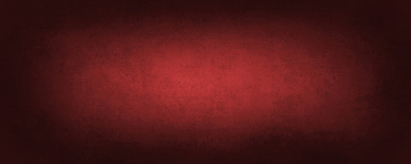 Aufkleber - Red background with grunge texture, elegant luxury backdrop painting, soft blurred texture in center with blank , simple elegant red background