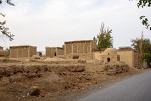 Uighur Graveyards And Tombs In Turpan, Xinjiang Province, China