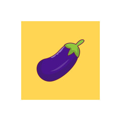 Sticker - brinjal