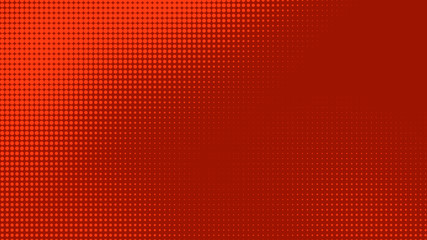Poster - Dots halftone red purple color pattern gradient texture with technology digital background. Dots pop art comics style.