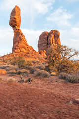 Wall Mural - balanced rock arches national park moab utah