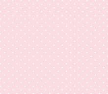 Pink Polka Dot Pattern. Pink Polka Wrapping Texture. 