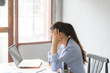 © nonchanon - Asia business women feeling headache and stress
