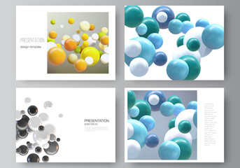 Sticker - vector layout of the presentation slides design business templates, multipurpose template for presen