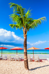 Wall Mural - White sand beach Boracay island, Philippines