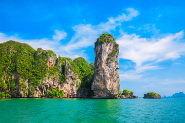 Canvas Print - Clear water beach in Thailand