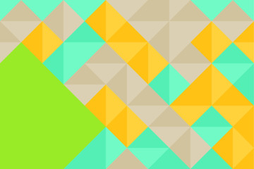  Color geometric design, vector background.