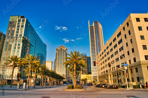 Cuadros en Lienzo Downtown San Diego Embarcadero