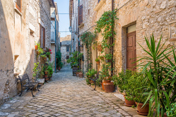 Naklejka na meble Lugnano in Teverina, beautiful village in the Province of Terni, Umbria, Italy.