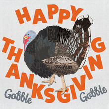 Thanksgiving Turkey Square