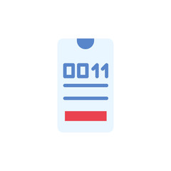 Poster - Calendar smartphone clock icon. Simple color vector elements of almanac icons for ui and ux, website or mobile application