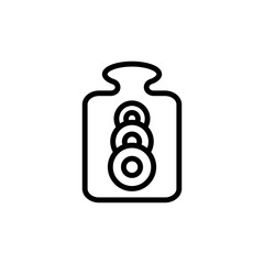 Poster - cucumber icon. simple line, outline vector elements of vegetarian food icons for ui and ux, website 