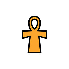 Poster - Sacred esoteric icon. Simple color with outline vector elements of esoteric icons for ui and ux, website or mobile application