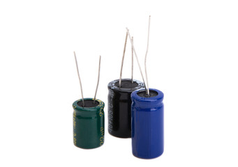 capacitors isolated