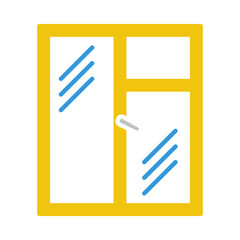 Poster - Icon Of Closed Window Frame