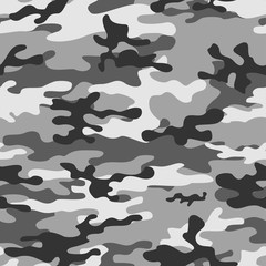 
Gray camouflage seamless pattern vector background stylish modern pattern on textiles