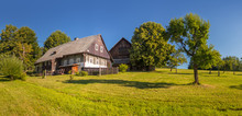 Timbered Cottage - Czech Traditional Wooden Timbered House
