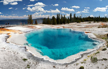 Hotspring In South East Yellowstone
