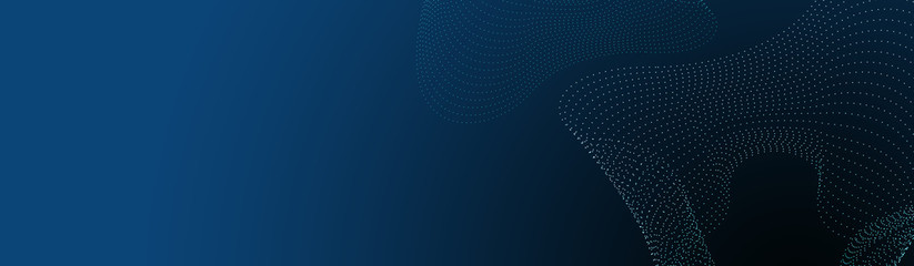 Aufkleber - Abstract lines wave background