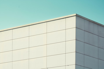 Poster - Abstract architecture. Close  up of a modern office building facade.