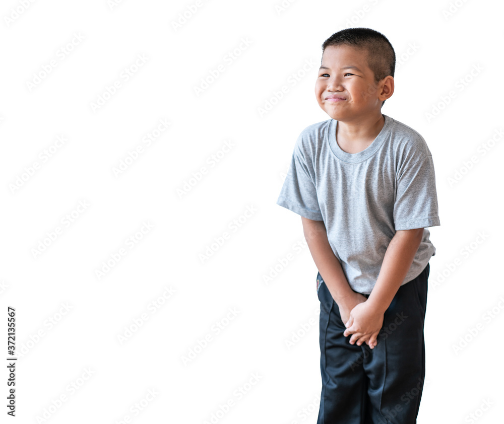 Kids pee boy Asian boy wants to pee and need for toilet. の Stock フォト | Adobe Stock