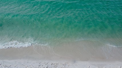 waves on the beach