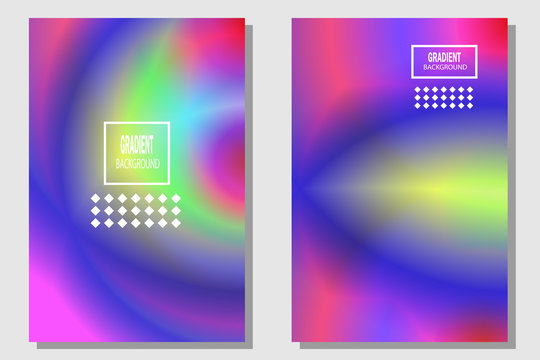 Professional multicolor Gradient Background with blurred style and trendy colorful for your banner web brochure business card id card and etc.
