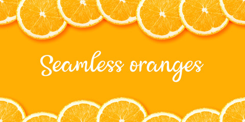 Wall Mural - Citrus seamless backdrop texture