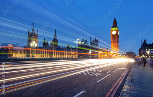 Fotografía Big Ben from Westminster Bridge, London