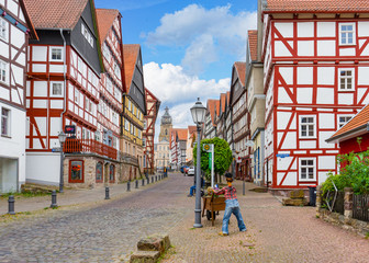 Wall Mural - bad wildungen hessen waldeck-frankenberg heilbäderzentrum nordhessen deutschland  