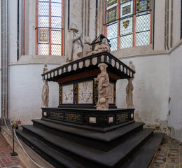 Sticker - the mausoleum of Duke Christopher of Mecklenburg in the cathedral at Schwerin