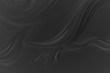 Digital silk cloth of wavy abstract backgrounds. Black and white 3D waves. Natural organic shapes.