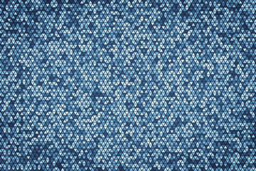 Poster - Triangular mosaic texture. Abstract polygonal background.