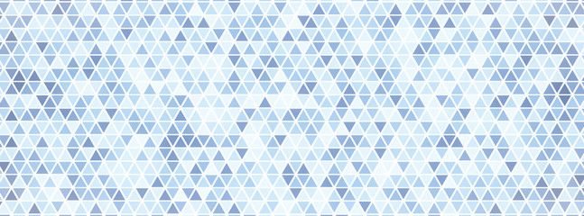 Poster - Triangular mosaic texture. Abstract polygonal background.