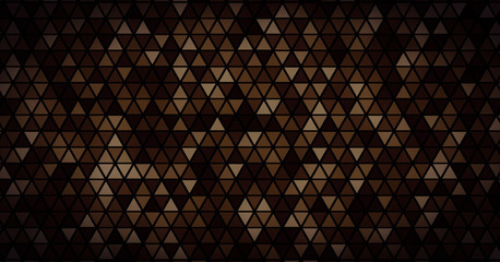 Poster - Triangular mosaic texture. Abstract polygonal background.