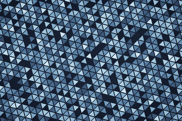 Poster - Triangular mosaic texture. Abstract polygonal background.
