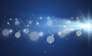 beautiful sparks shine with special light. vector sparkles on a transparent background. christmas ab
