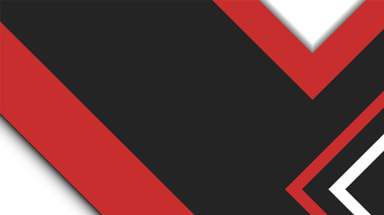 Wall Mural - background, wallpaper. simple shape with red, white, black color. design vector graphic minimalist.