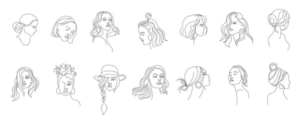 vector logo and branding design templates in minimal style, for beauty center, fashion studio, hairc