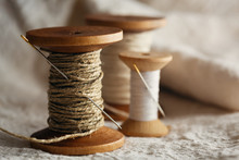 Spools Of Thread And Twine