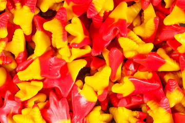 Aufkleber - colored jelly marmalade. sweet dessert . High quality photo