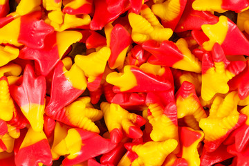 Aufkleber - colored jelly marmalade. sweet dessert . High quality photo