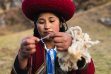 Peruvian Traditional Weaver