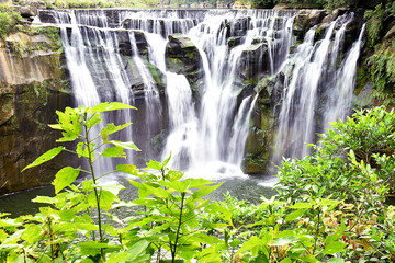 shifen waterfall in taiwan