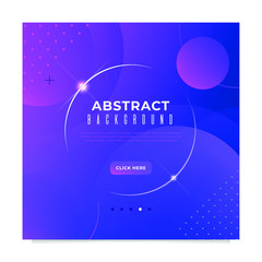 Poster - Abstract Fluid 3D Background with Liquid Modern Shapes . Isolated Vector Elements 