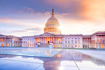 Wall Mural - The United States Capitol building